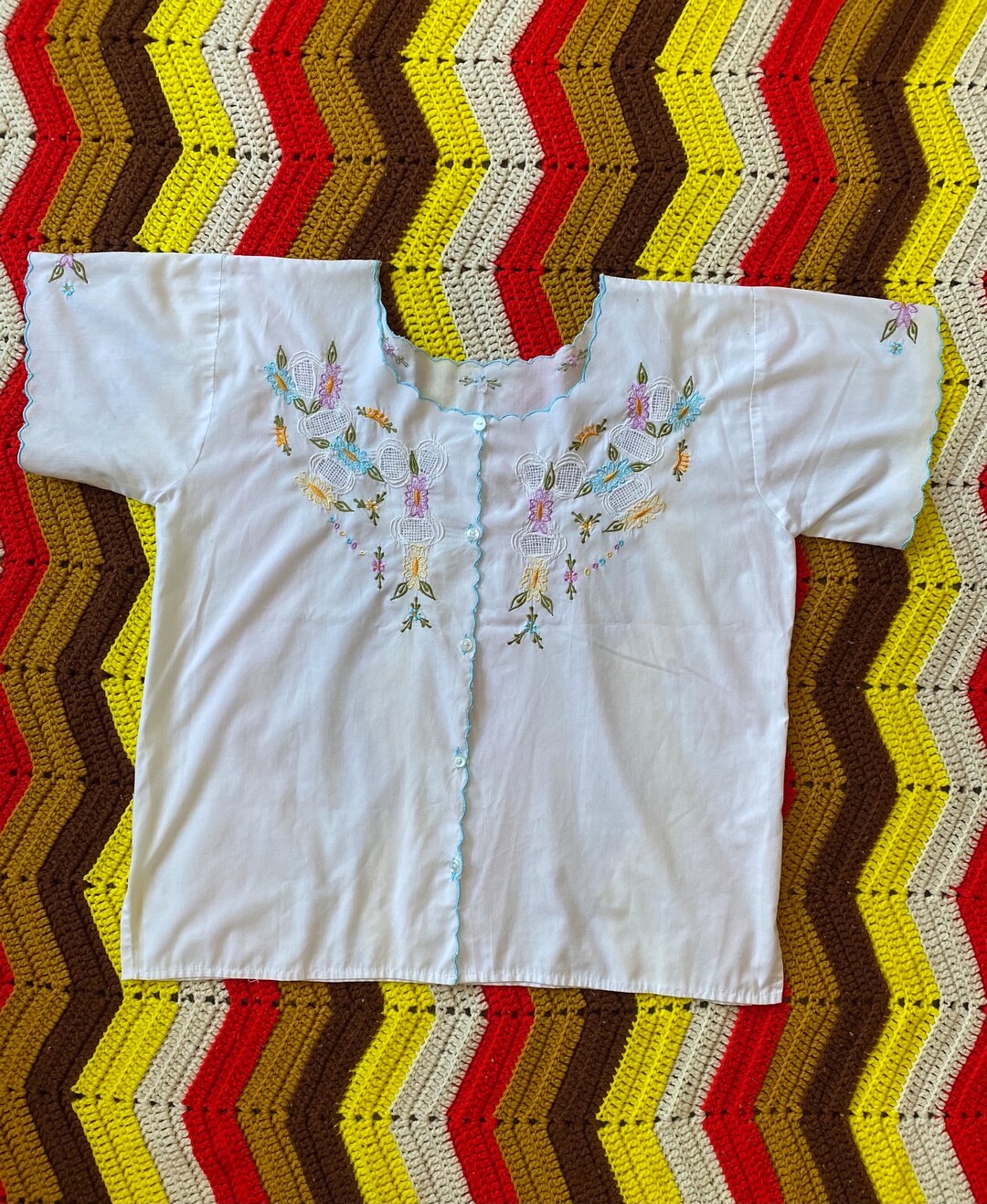 Cute Embroidered Top main image 0