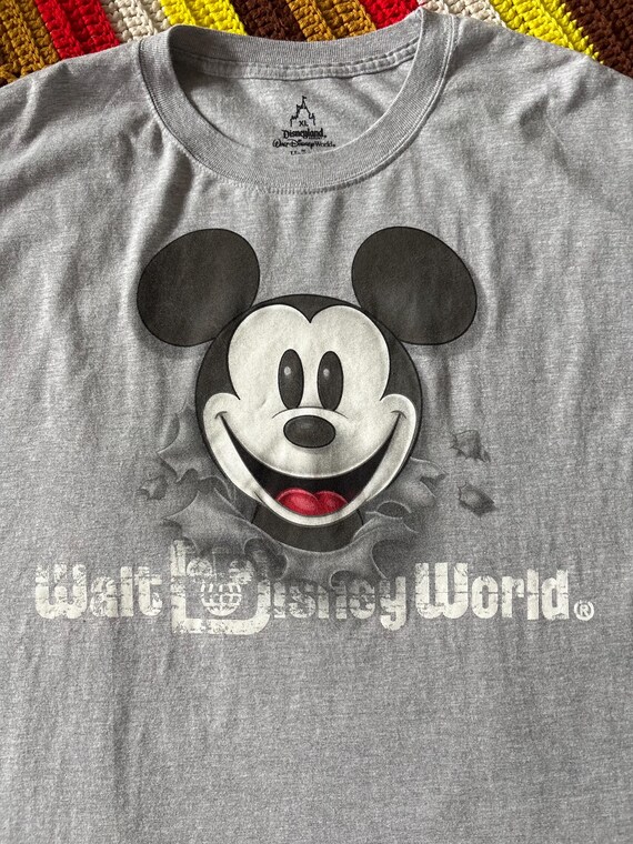 Gray Mickey Mouse TShirt - image 2
