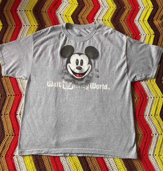 Gray Mickey Mouse TShirt - image 1