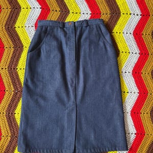 Vintage Handmade Denim Skirt