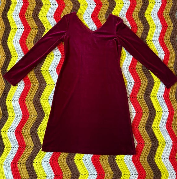 90s red velvet dress with light general wear Dresses_Sleeveless Elegant slip wedding dress Size Guide:10