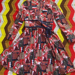 Red Vintage Dress