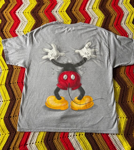 Gray Mickey Mouse TShirt - image 4
