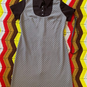 Brown Dress with Belt