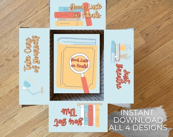 Good Luck Finals Care Package Printable: College Gift (Digital Download)