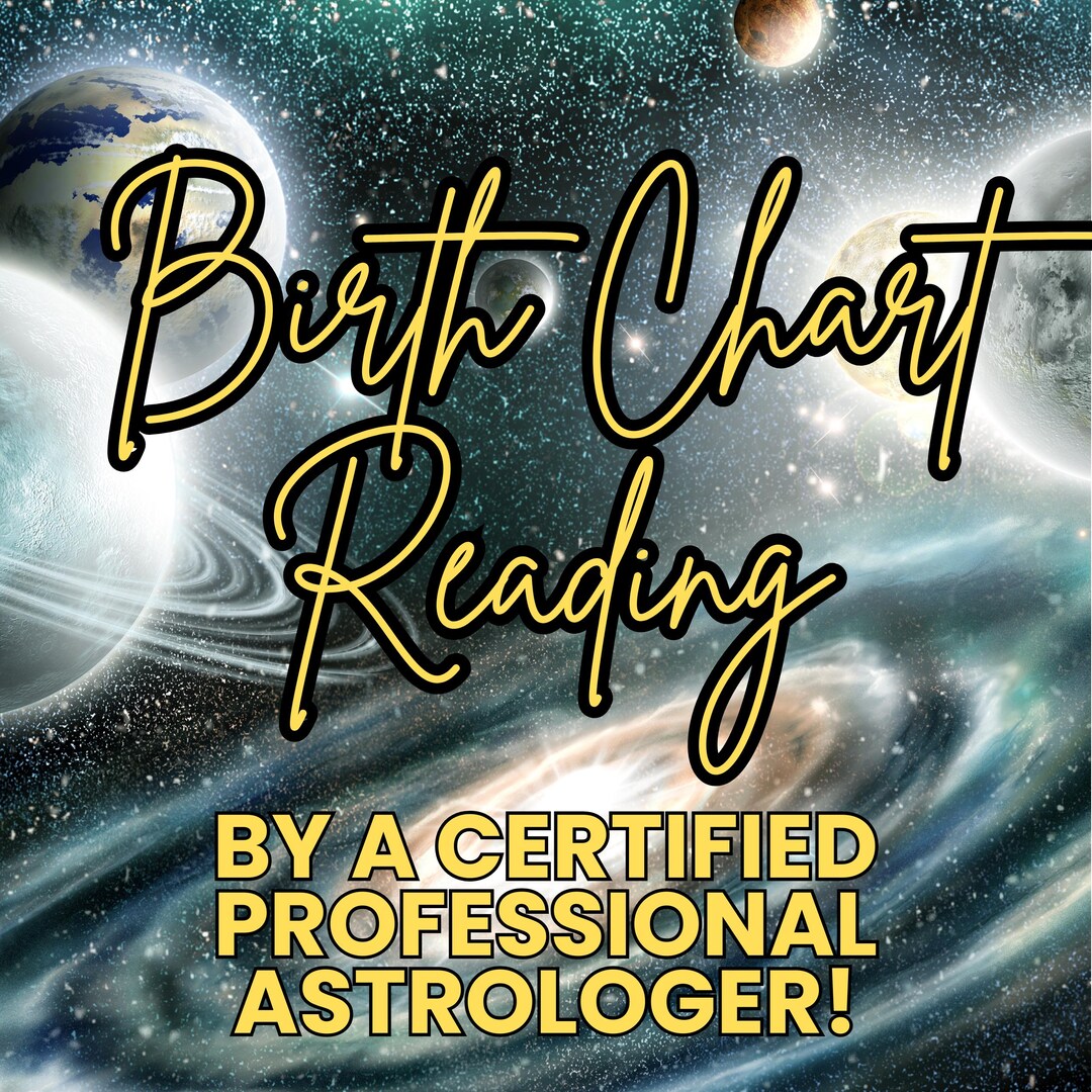 Natal Chart Report, In-depth Birth Chart Reading, Natal Chart Analysis ...