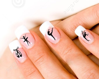 24 Dance Nail Decals