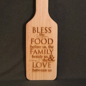 House Blessings White Oak sign 20 in. long by 4 3/4 in wide.