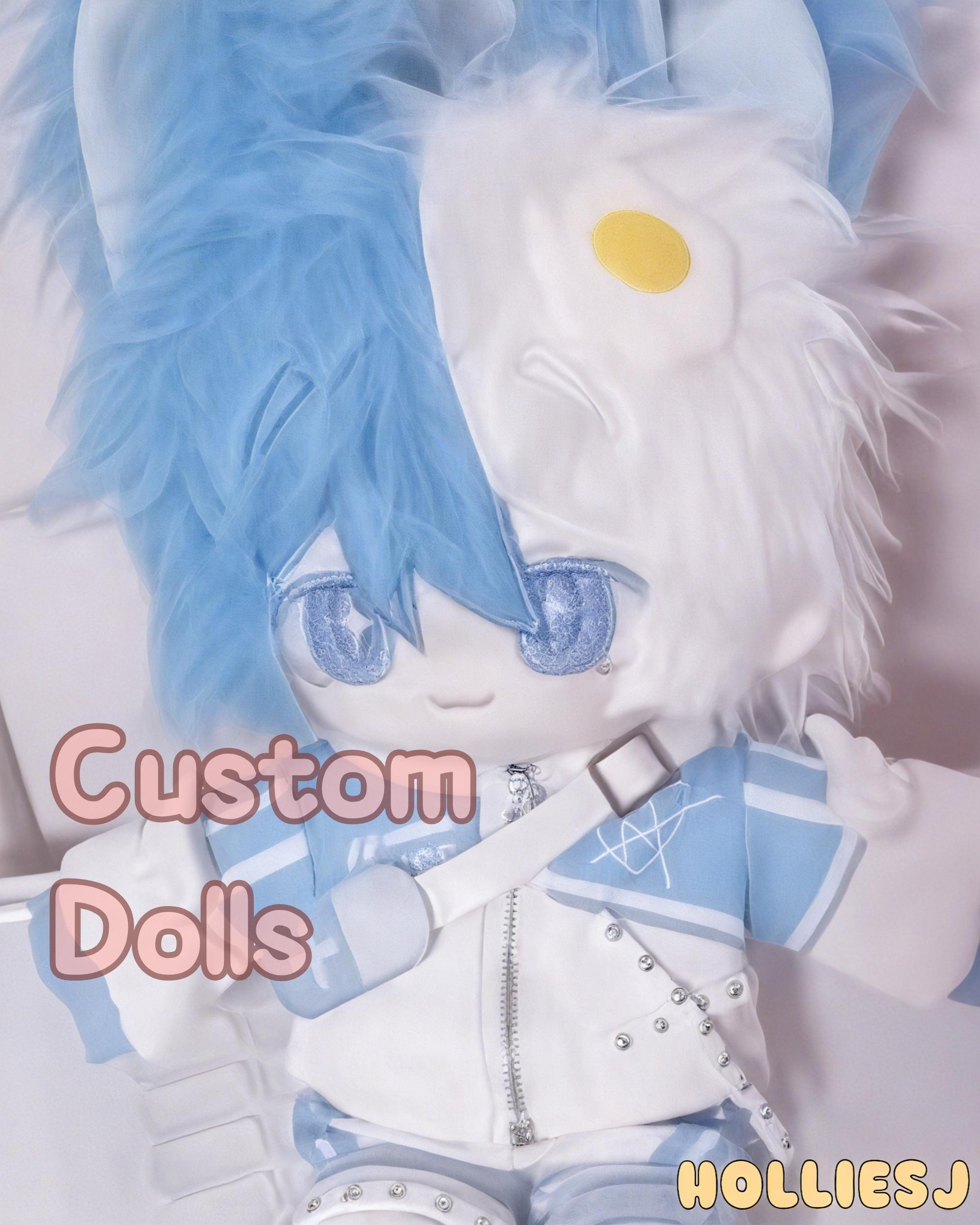 Custom Plush Toy,Custom Cotton Doll,Custom OC Doll,Custom IP Doll,Handmade Dolls,Cute Plush Toy,Made For Anime Fans,Game Character Doll