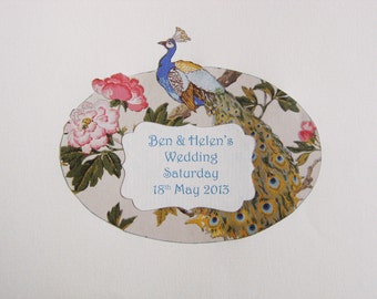 Custom Guest Book Label or Bookplate - Add a Label to your LizzieMade Book - Personalised Guest Book