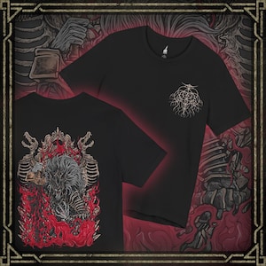 Drippy Souls Maliketh the Black Blade Double-Sided T-Shirt