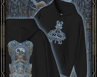 Drippy Souls The Carian Dynasty of Raya Lucaria Hooded Sweatshirt