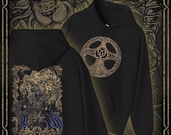 Drippy Souls Godfrey First Elden Lord Hooded Sweatshirt