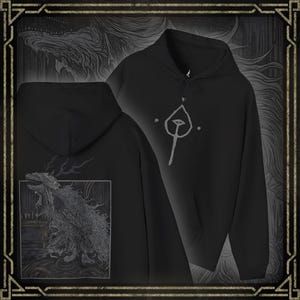 Drippy Souls Vicar Amelia Grim Hooded Sweatshirt