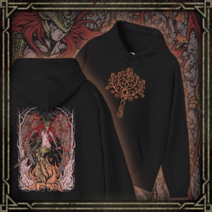 Drippy Souls Malenia Blade of Miquella Hooded Sweatshirt