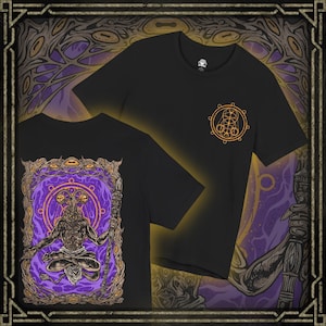 Drippy Souls Waage Geschöpf der Nacht Doppelseitiges T-Shirt