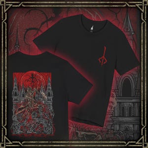 T-shirt Drippy Souls Hunter of Yharnam