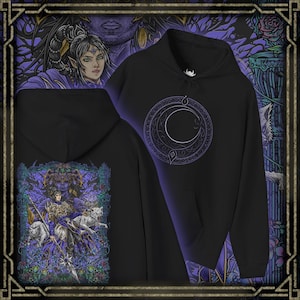 Drippy Souls Shadowheart Kleriker von Shar Kapuzenpullover