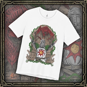 Drippy Souls Solaire of Astora White T-Shirt