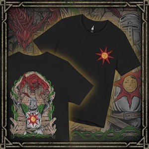 Drippy Souls Solaire of Astora Double-Sided T-Shirt