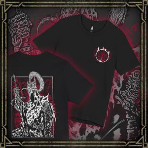 Drippy Souls Artorias the Abysswalker Grim Double-Sided T-Shirt
