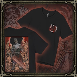 Drippy Souls Lord of Cinder Grim Double-Sided T-Shirt