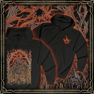 Drippy Souls Midra Lord of Frenzied Flame Zip-up Hooded Sweatshirt