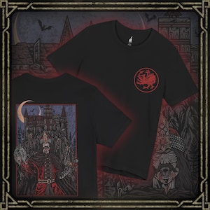 Dracula Vlad the Impaler Double-Sided T-Shirt