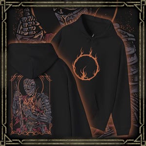 Drippy Souls Soul of Cinder Hooded Sweatshirt