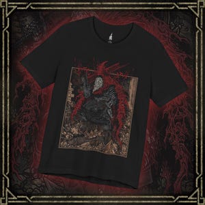 Drippy Souls Slave Knight Gael Grim T-Shirt