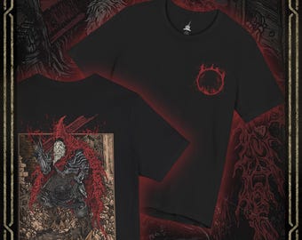Drippy Souls Slave Knight Gael Grim Double-Sided T-Shirt