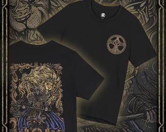 Drippy Souls Godfrey First Elden Lord Double-Sided T-Shirt