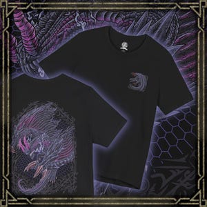 T-shirt double face Gore Magala l'éclipse noire Drippy Souls