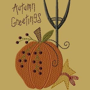 Autumn Greetings-Version 1--5x7-INSTANT DOWNLOAD