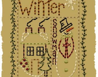 Winter Sampler- Version 2 - 4x4--INSTANT DOWNLOAD