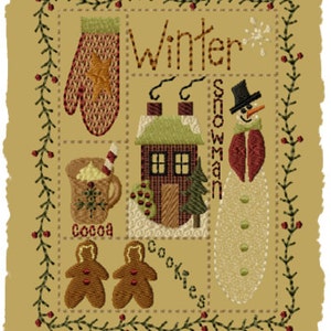 Winter Sampler- Version 1 - 5x7--INSTANT DOWNLOAD