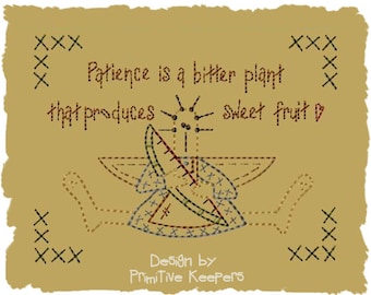 Patience Version 2--5x7-INSTANT DOWNLOAD