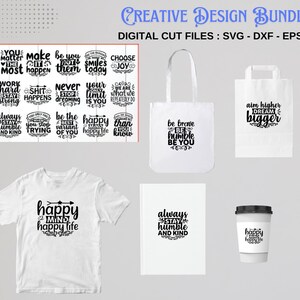 Creative Design Bundle: SVG, EPS, PNG Files for Cricut & Silhouett