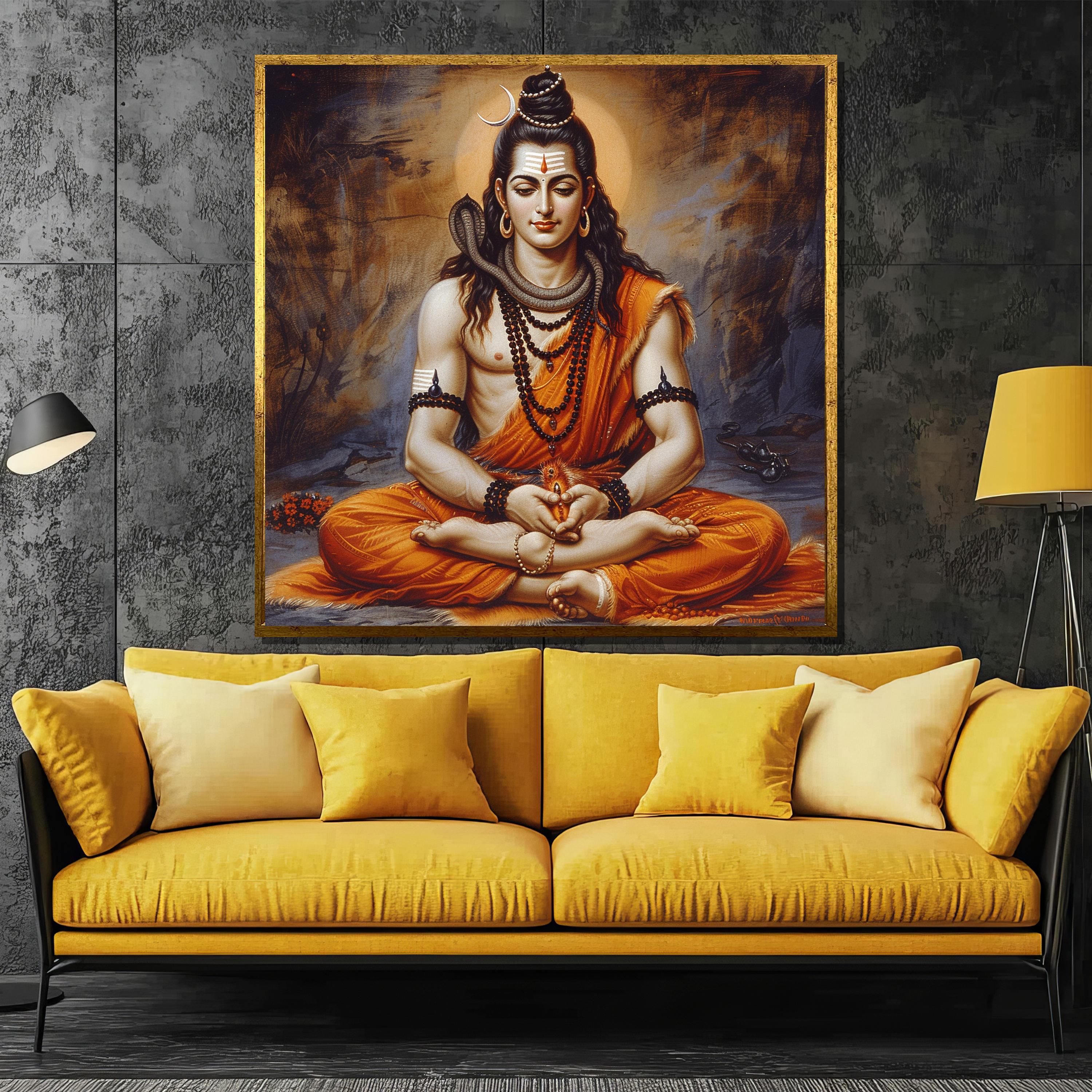 【 太陽神Dewa Iswara 】　曼荼羅　バリ仏画　額装　77×54ｃｍ 太陽神Dewa Iswara 】 曼荼羅 バリ仏画 額装 77×54cm