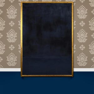 Mark Rothko  Deep Black Minimalist Canvas Painting – Elegant Abstract Art Gift for Modern Home and Office Décor