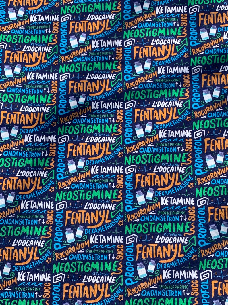 Multiple Optionsmedical Fabric Choices for 3 Scrub Hat Options Etsy