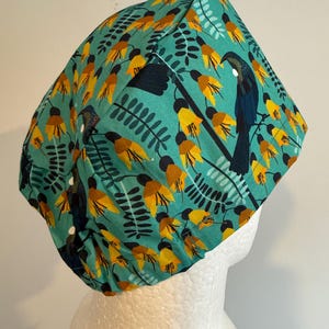 Various designs elastic scrub hat surgical hat