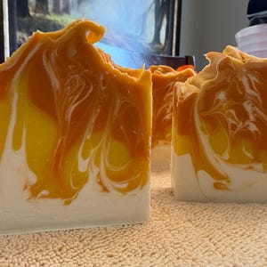 Rocky Mountain Aspen Soap, Handmade Cold-Process Soap, Orange Cranberry Scent