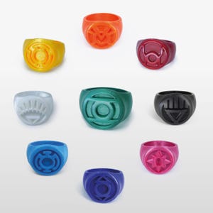 Anillos de poder del Cuerpo de Linternas - V1