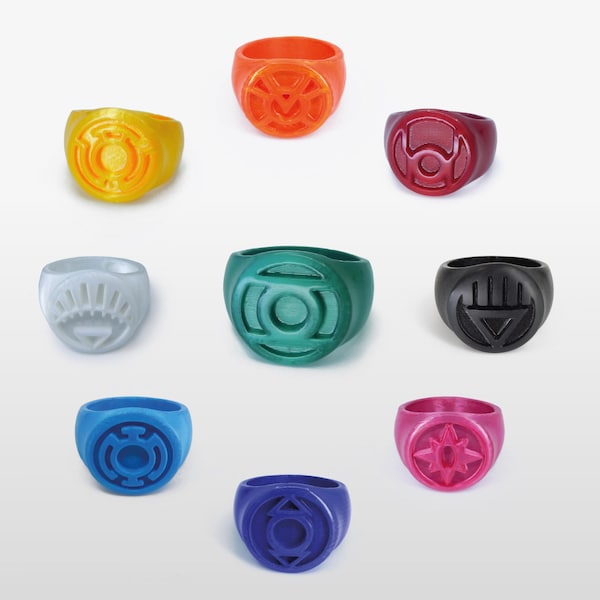 Lantern Corps Power Rings - V1
