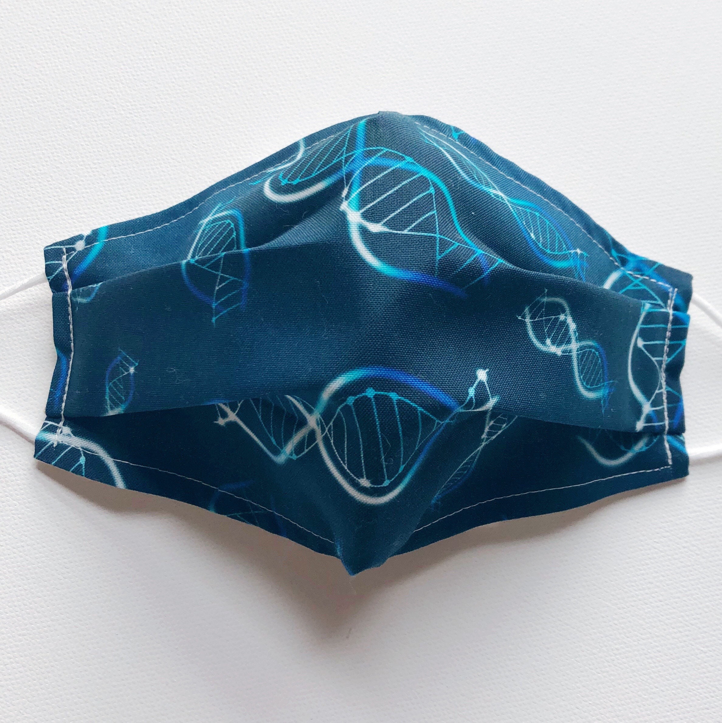 Science Mask. DNA mask lab mask Biology mask Science Etsy