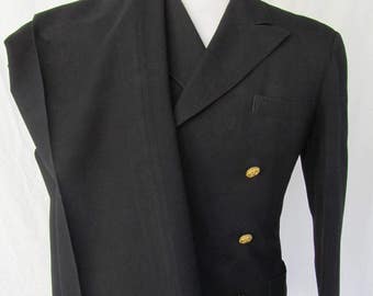 1960s JC Penney PEA COAT jacket us navy 1960s JC Penney PEA COAT jacket us navy
