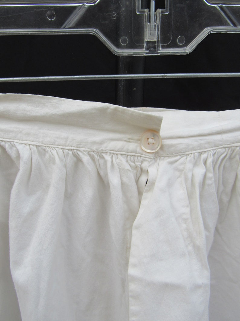 Antique Western Wear Heavy White Cotton Pantaloon Pantaloons | Etsy