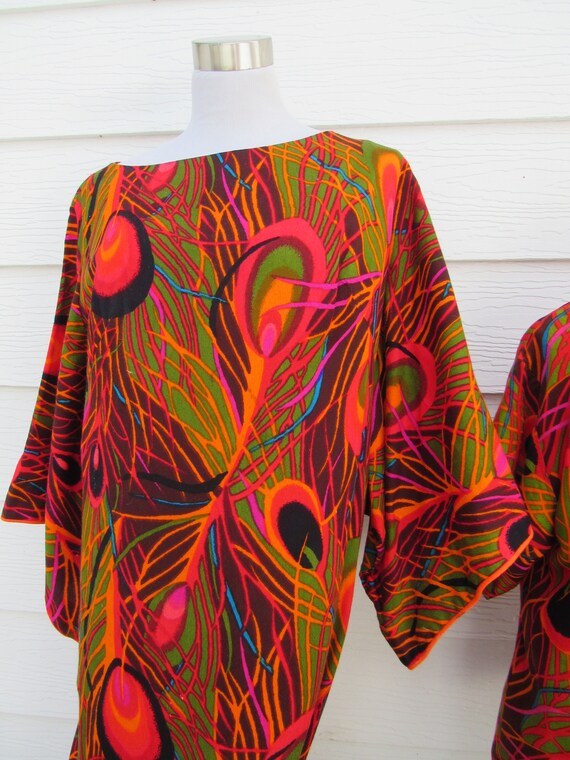 Vintage 1960s His And Hers Hawaiian Wedding Set Large Shirt And Pake Muu Kimos Polynesian Shop Vintage 1960s His And Hers Hawaiian Wedding Set Large Shirt And Pake Muu Kimos Polynesian Shop