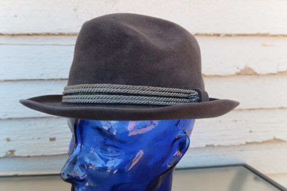 Vintage Hunter Mountain Dobbs Fedora 